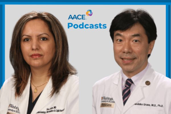 Urano and Jasim discuss Wolfram syndrome case report on AACE Podcast 
